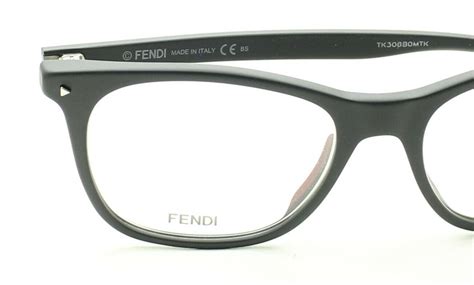 fendi ff m0004|Fendi FF M0004 003 Eyeglasses in Black .